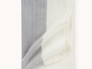 Alpaca Blanket - Large Throw - Moonlight Stripe Product Image